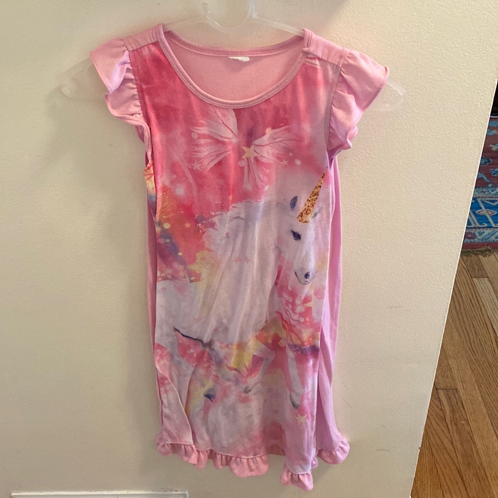 Pink Unicorn Nightgown